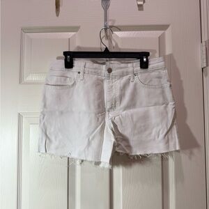 Classic White Women's Jean Shorts